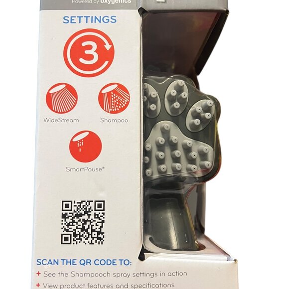 Oxygenics PawSpa Indoor Outdoor Pet Shampoo Washing Kit Grooming Massage - Picture 3 of 7